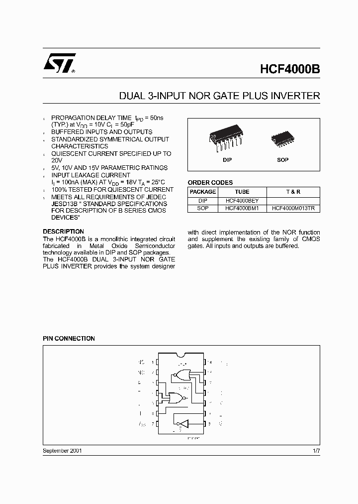 HCF4000BEY_5483298.PDF Datasheet