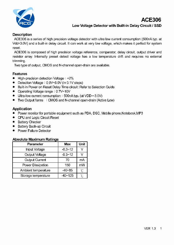 ACE306X090XXX_5483355.PDF Datasheet