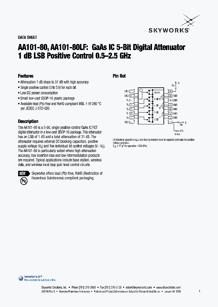 AA101-80LF_5483517.PDF Datasheet