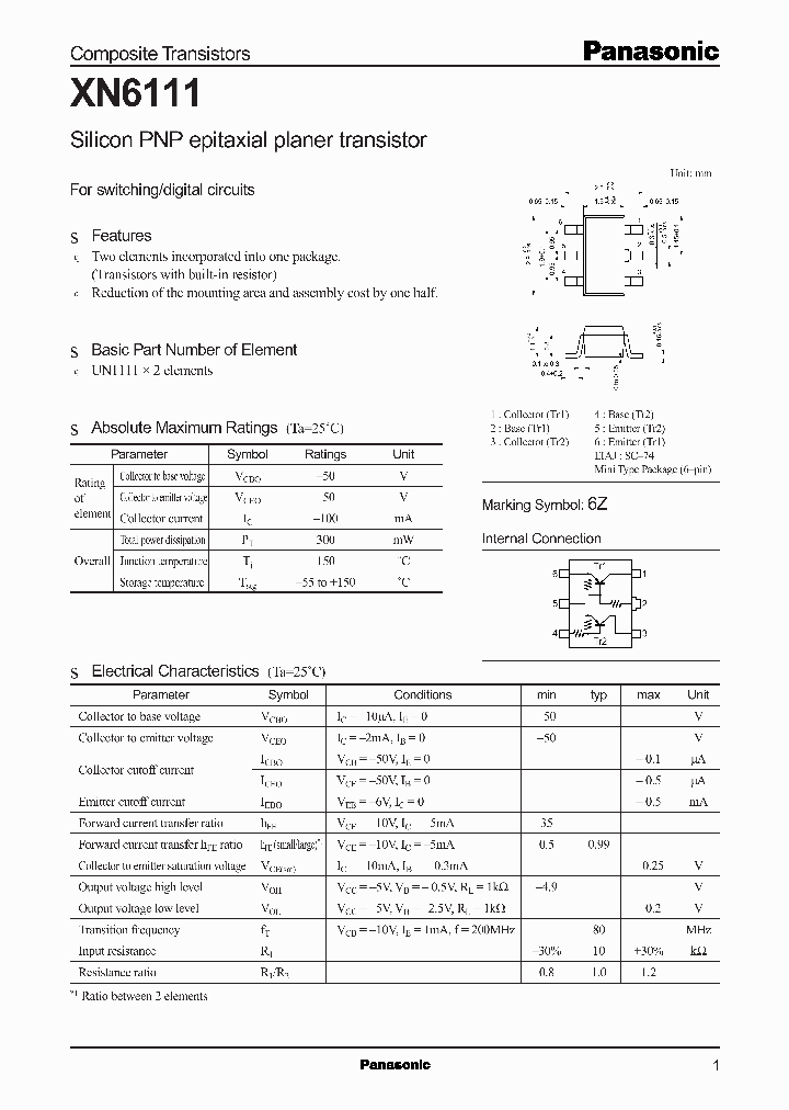 XN6111_5495991.PDF Datasheet