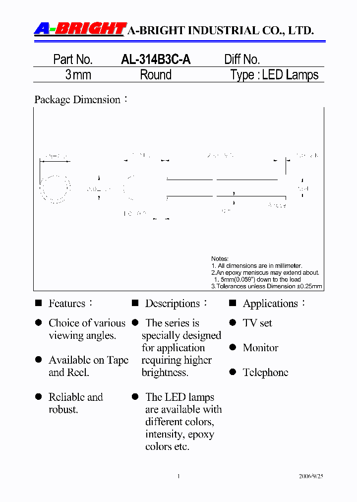AL-314B3C-A06_5495802.PDF Datasheet