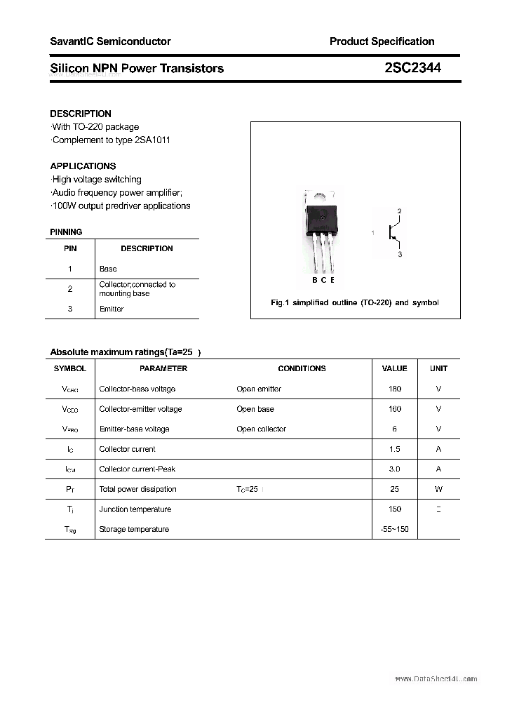 2SC2344_5506167.PDF Datasheet