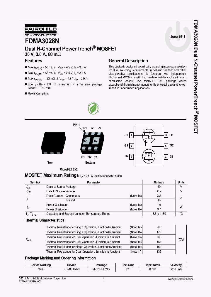 FDMA3028N_5509198.PDF Datasheet