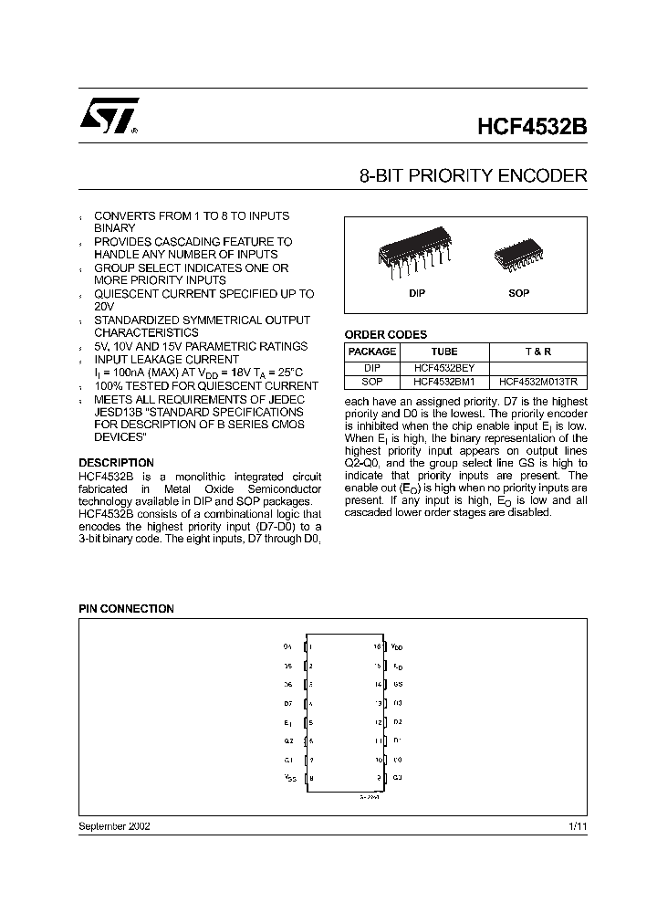 HCF4532M013TR_5511670.PDF Datasheet