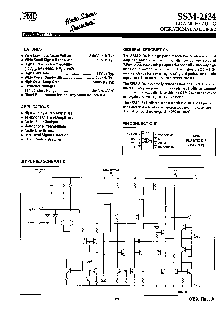 SSM2134_5528203.PDF Datasheet