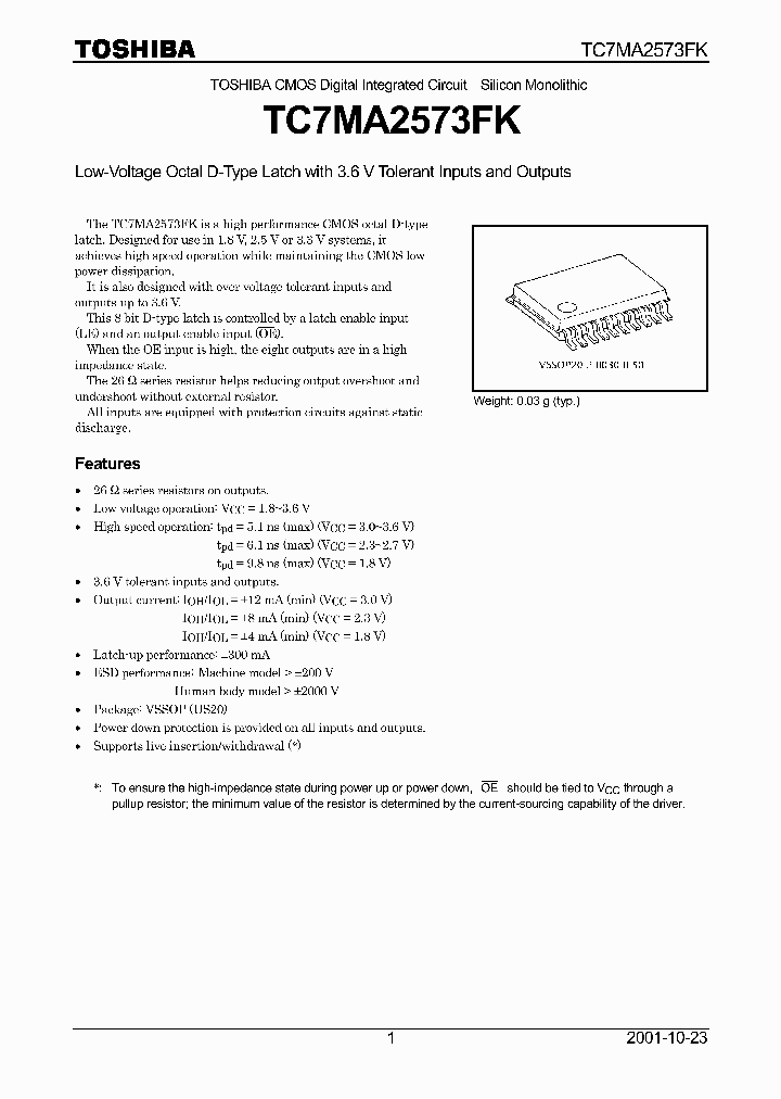 TC7MA2573FK_5537184.PDF Datasheet