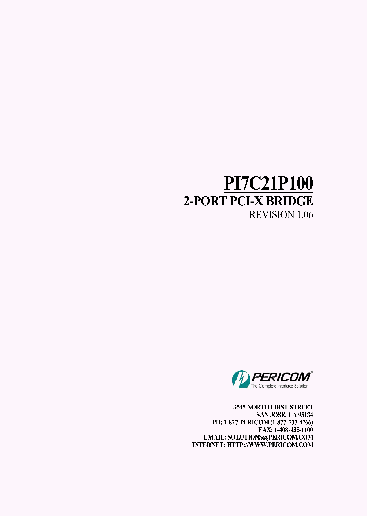 PI7C21P100_5540926.PDF Datasheet