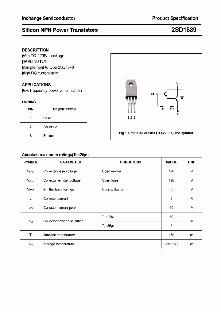 2SD1889_5546802.PDF Datasheet