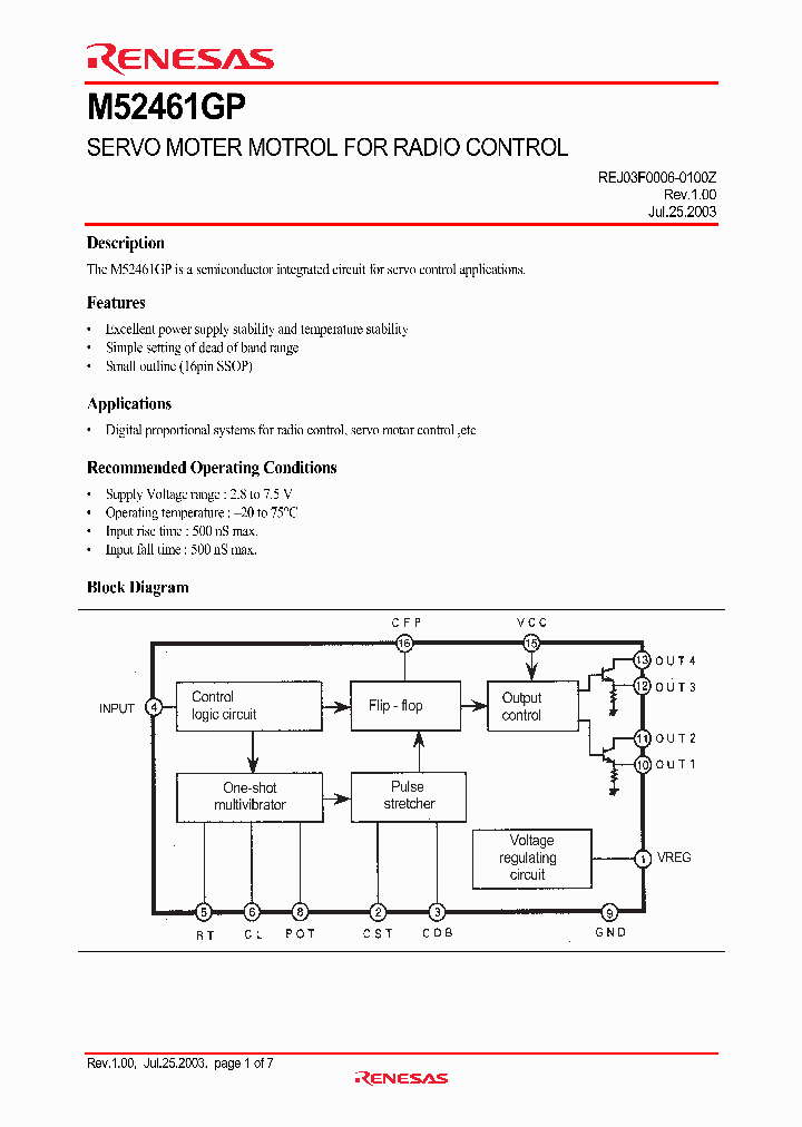 M52461GP_5549982.PDF Datasheet