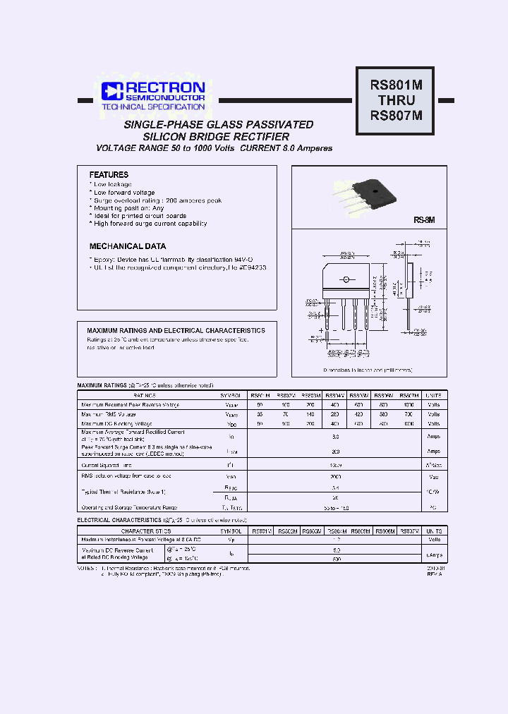 RS801M10_5551215.PDF Datasheet