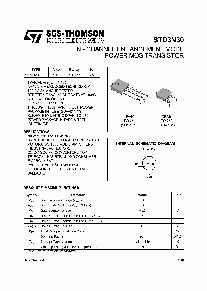 STD3N30-1_5551418.PDF Datasheet