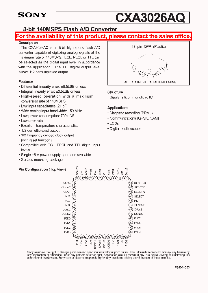 CXA3026AQ_5553372.PDF Datasheet