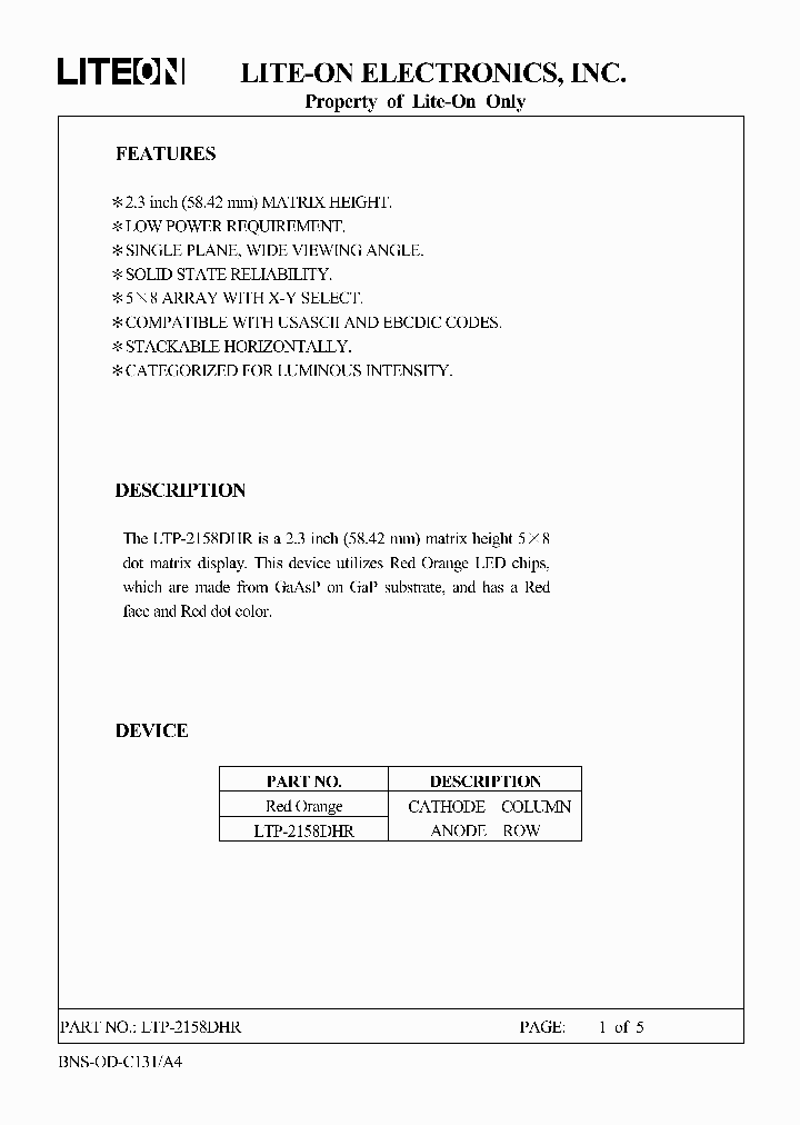 LTP-2158DHR_5561184.PDF Datasheet