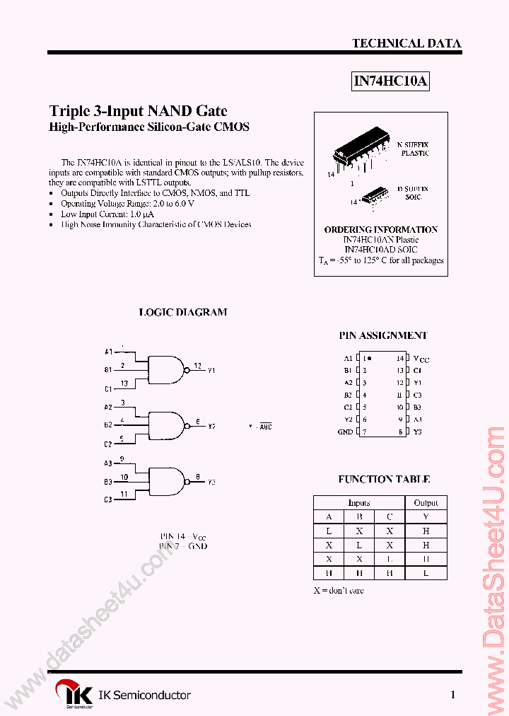 IN74HC10A_5570680.PDF Datasheet