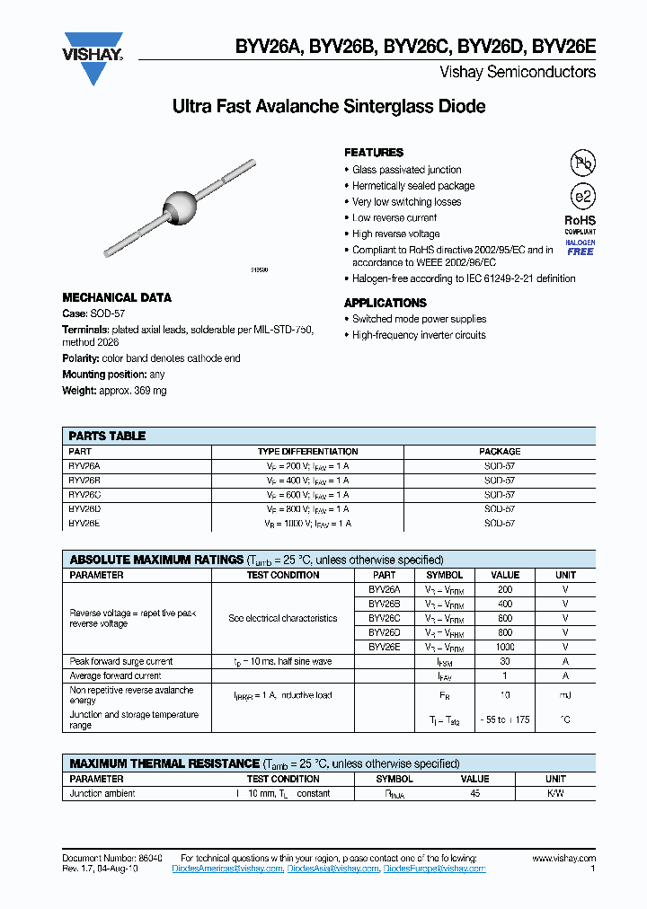 BYV26A10_5571386.PDF Datasheet