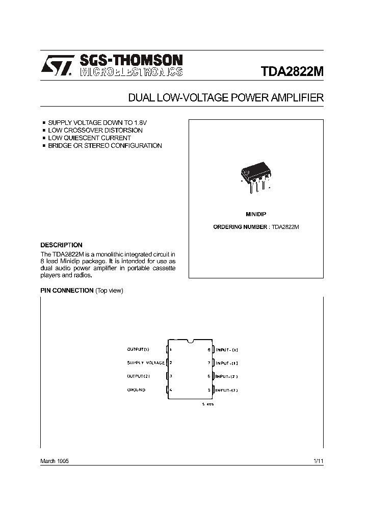 TDA2822M_5571965.PDF Datasheet