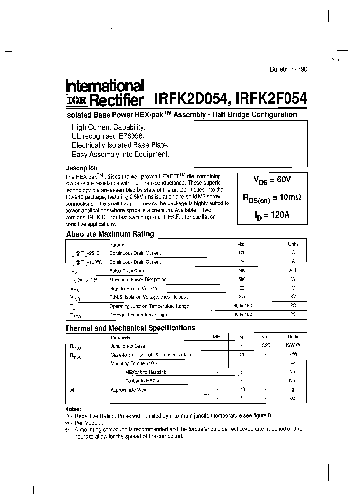 IRFK2D054_5588830.PDF Datasheet