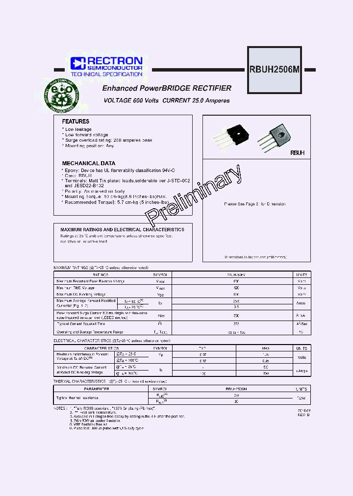 RBUH2506M_5615103.PDF Datasheet