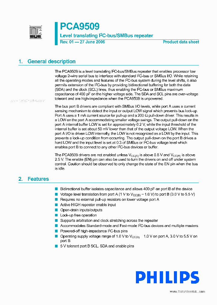 PCA9509_5609515.PDF Datasheet