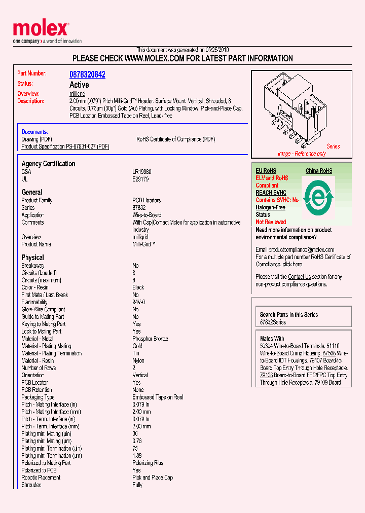 87832-0842_5607766.PDF Datasheet