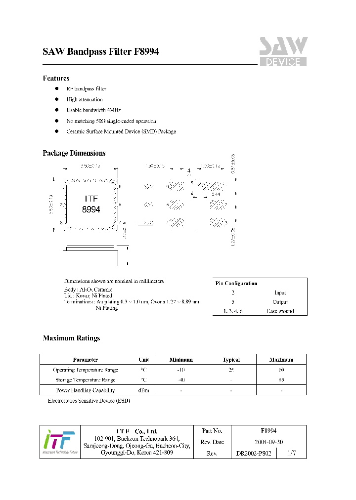 F8994_5618643.PDF Datasheet