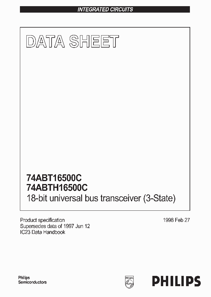 74ABT16500C_5642411.PDF Datasheet