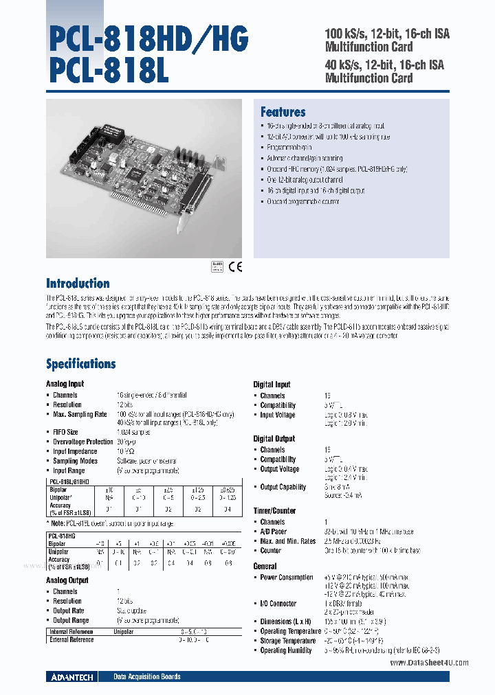PCL-818HD_5644234.PDF Datasheet