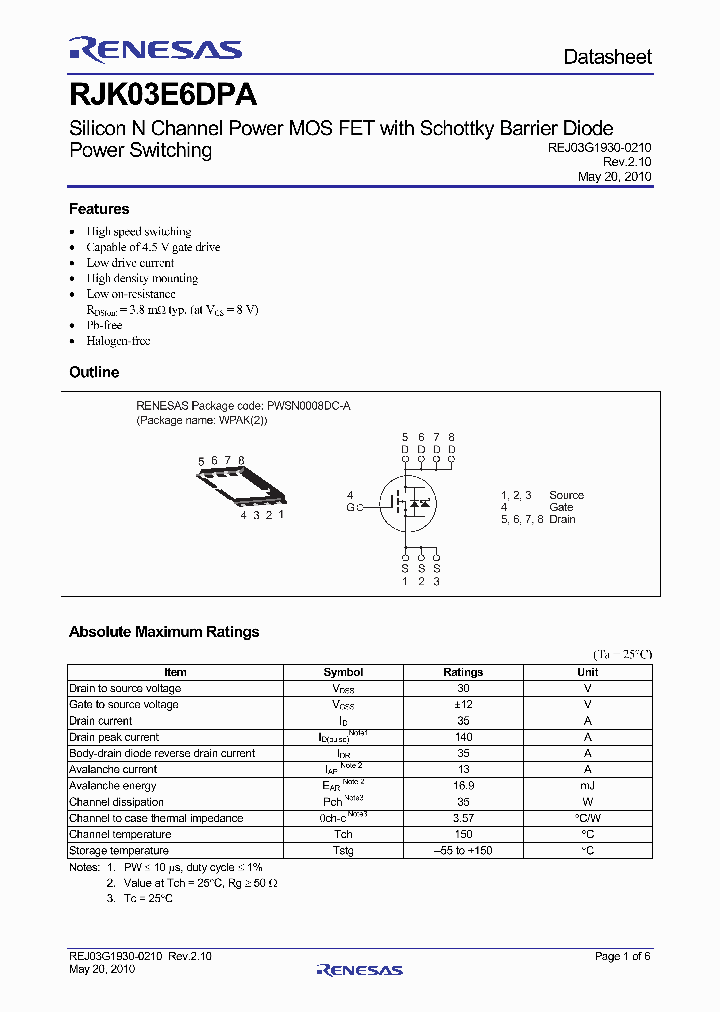 RJK03E6DPA-00-J53_5661042.PDF Datasheet