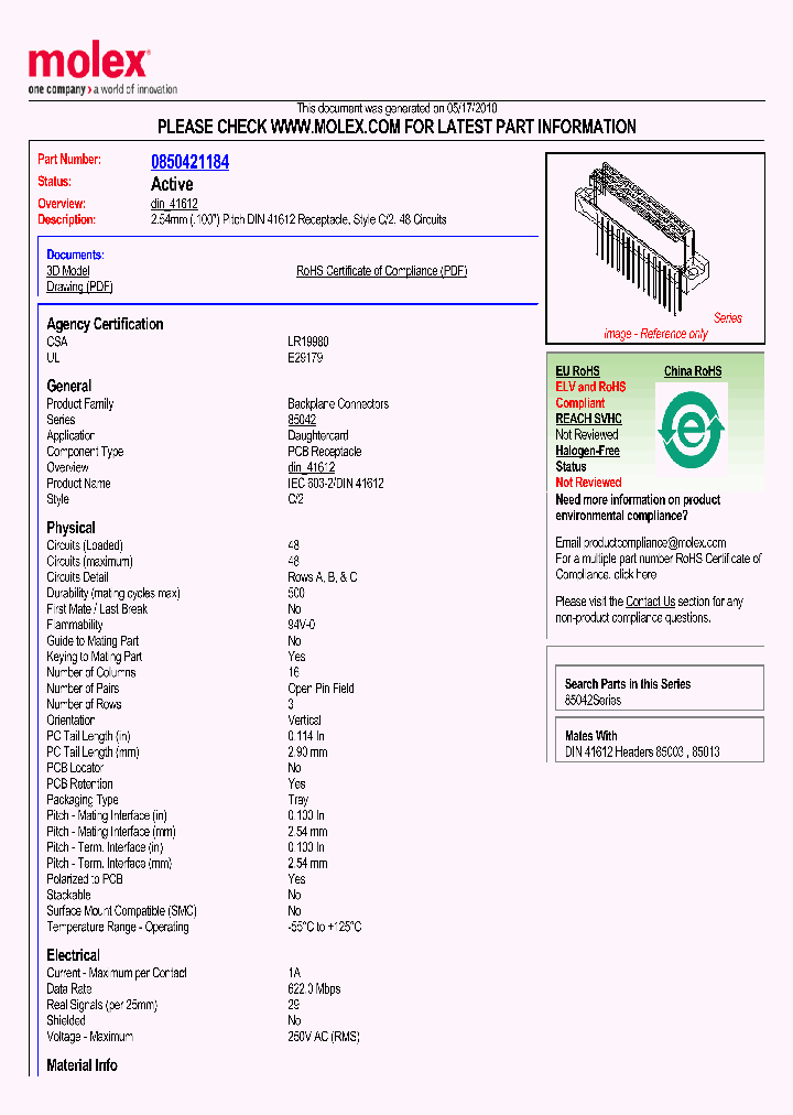 85042-1184_5688564.PDF Datasheet