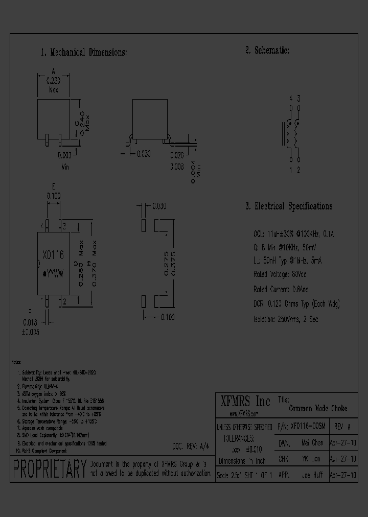 XF0116-00SM10_5699207.PDF Datasheet