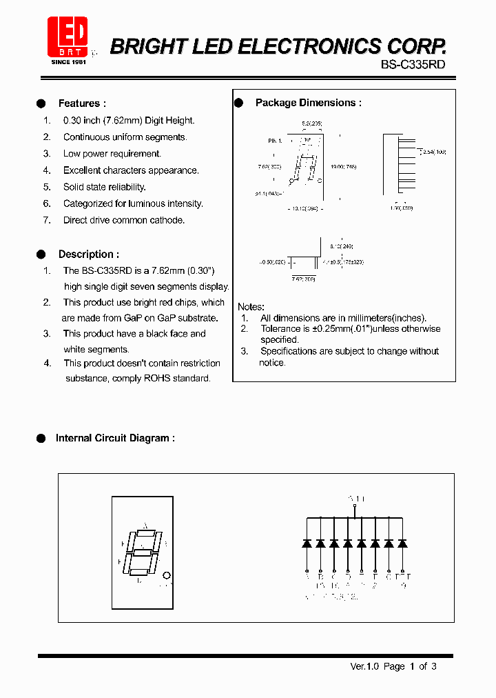 BS-C335RD_5704305.PDF Datasheet