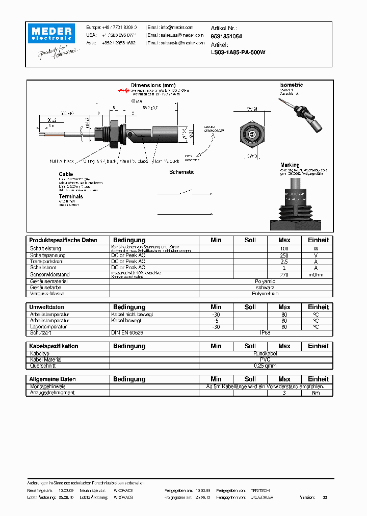 LS03-1A85-PA-500WDE_5713726.PDF Datasheet