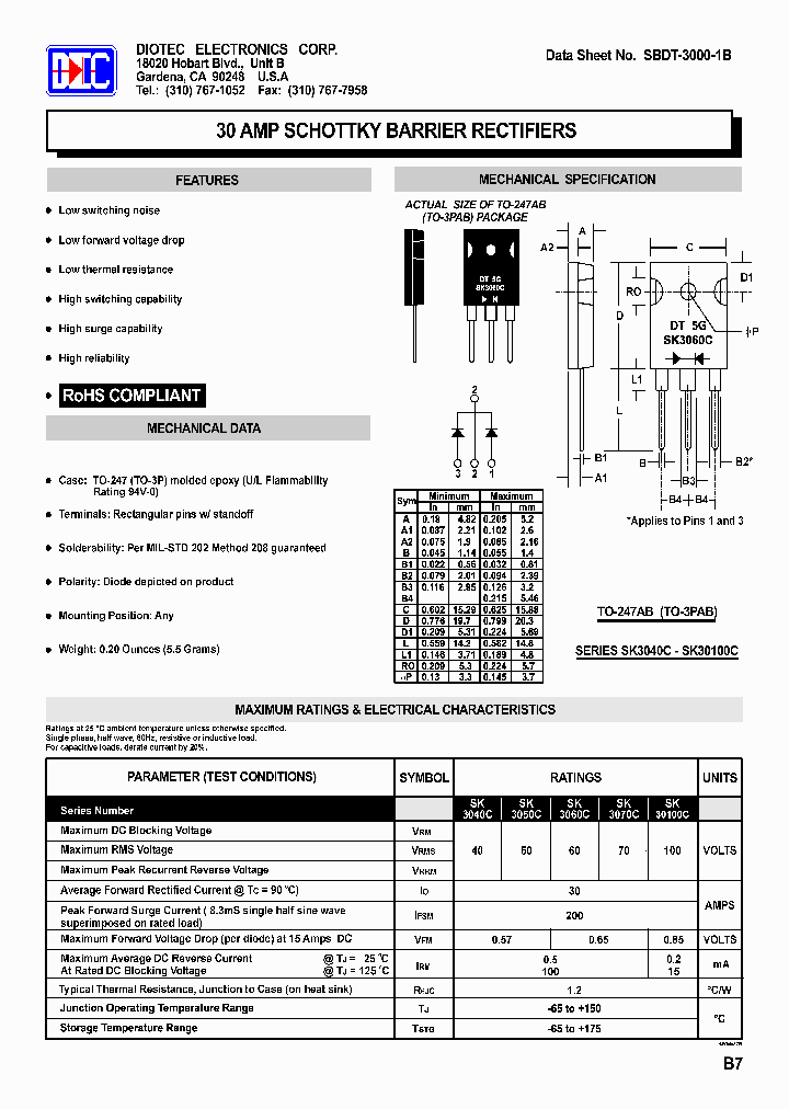 SBDT-3000-2B_5713534.PDF Datasheet