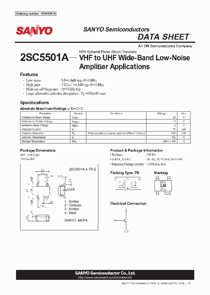 ENA1061A_5731100.PDF Datasheet