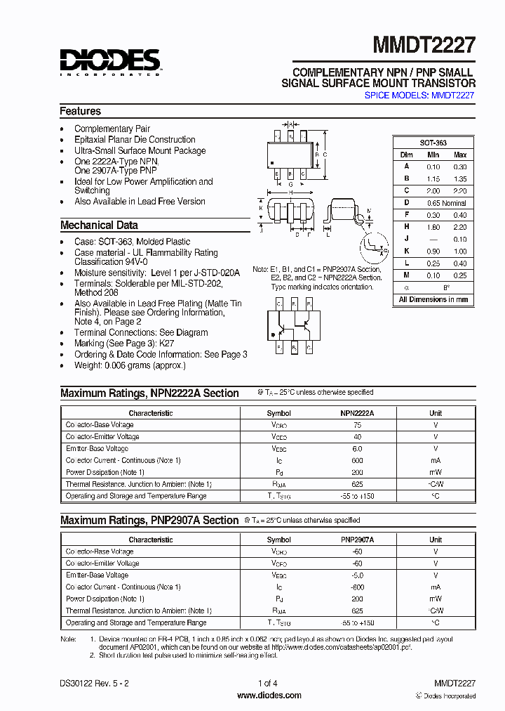 MMDT2227_5735105.PDF Datasheet