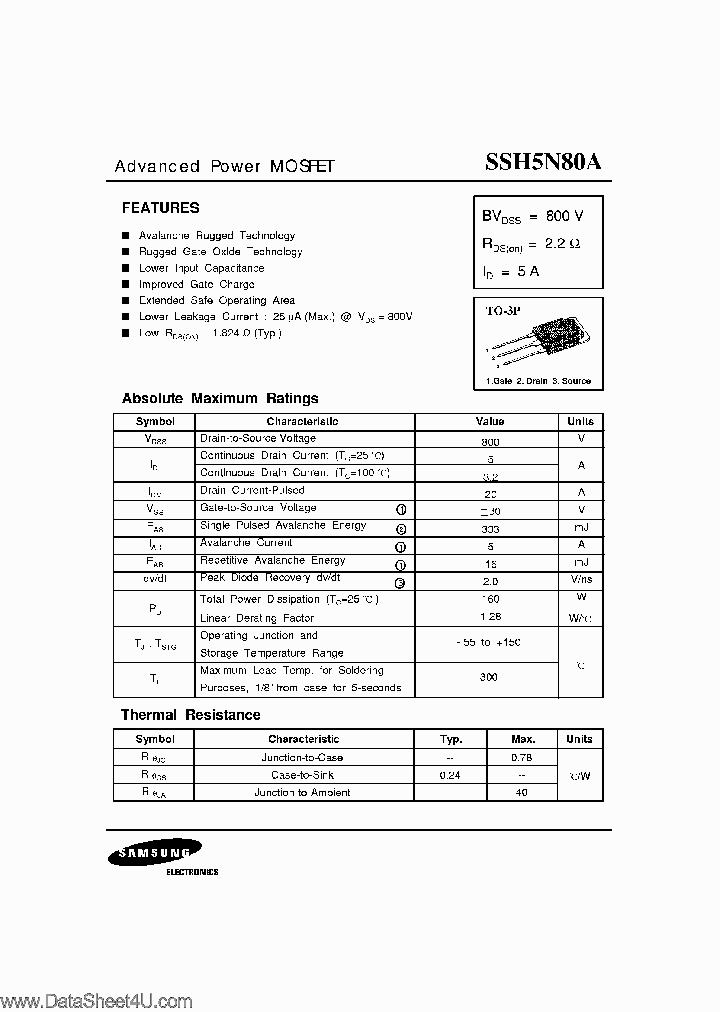 SSH5N80A_5735591.PDF Datasheet