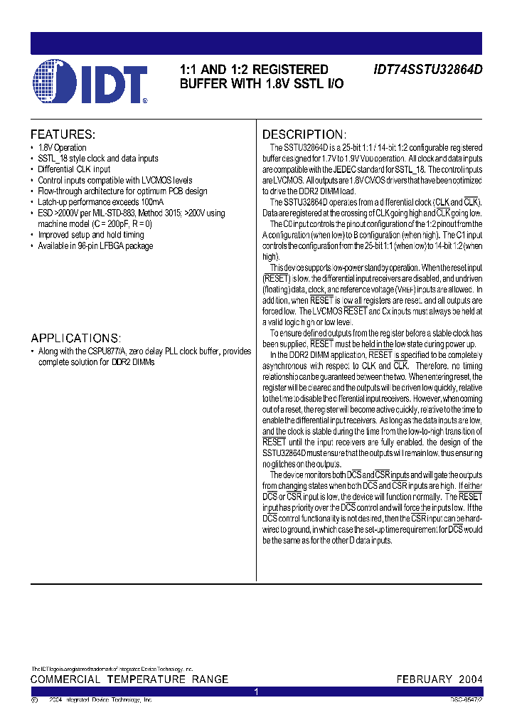 IDT74SSTU32864D_5749192.PDF Datasheet