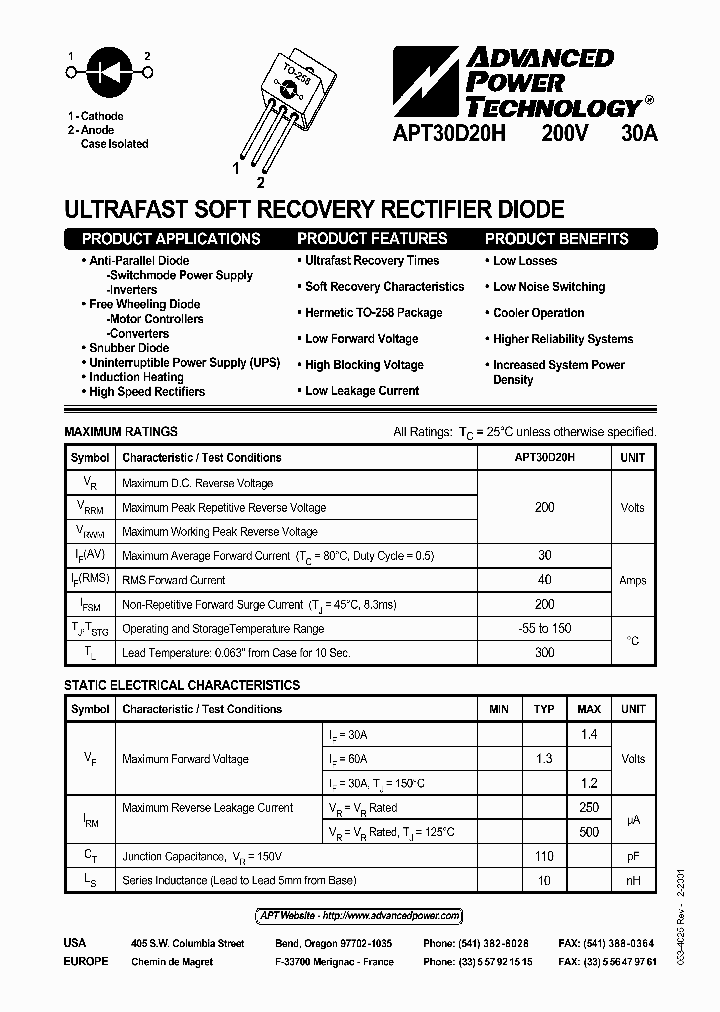APT30D20H_5768709.PDF Datasheet