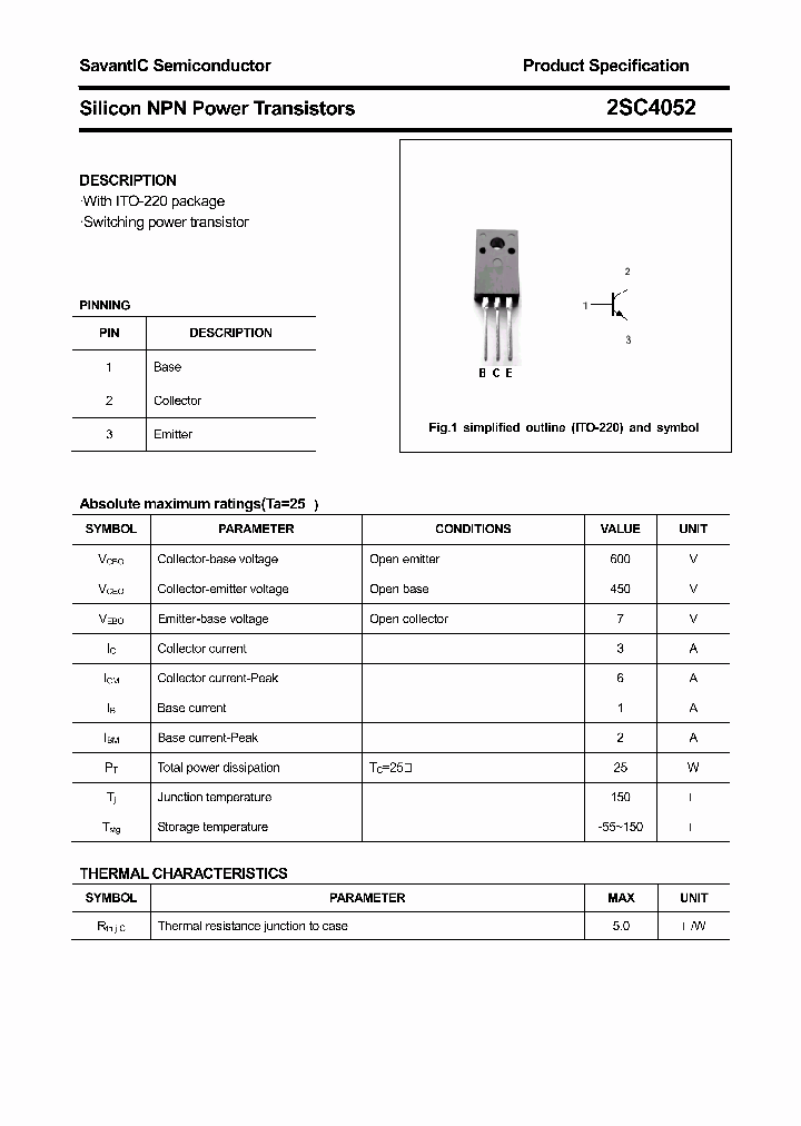 2SC4052_5773047.PDF Datasheet