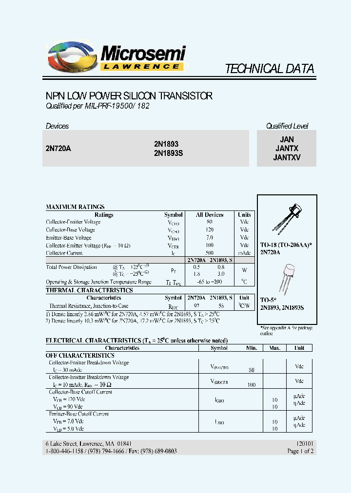 JANTXV2N1893S_5777450.PDF Datasheet