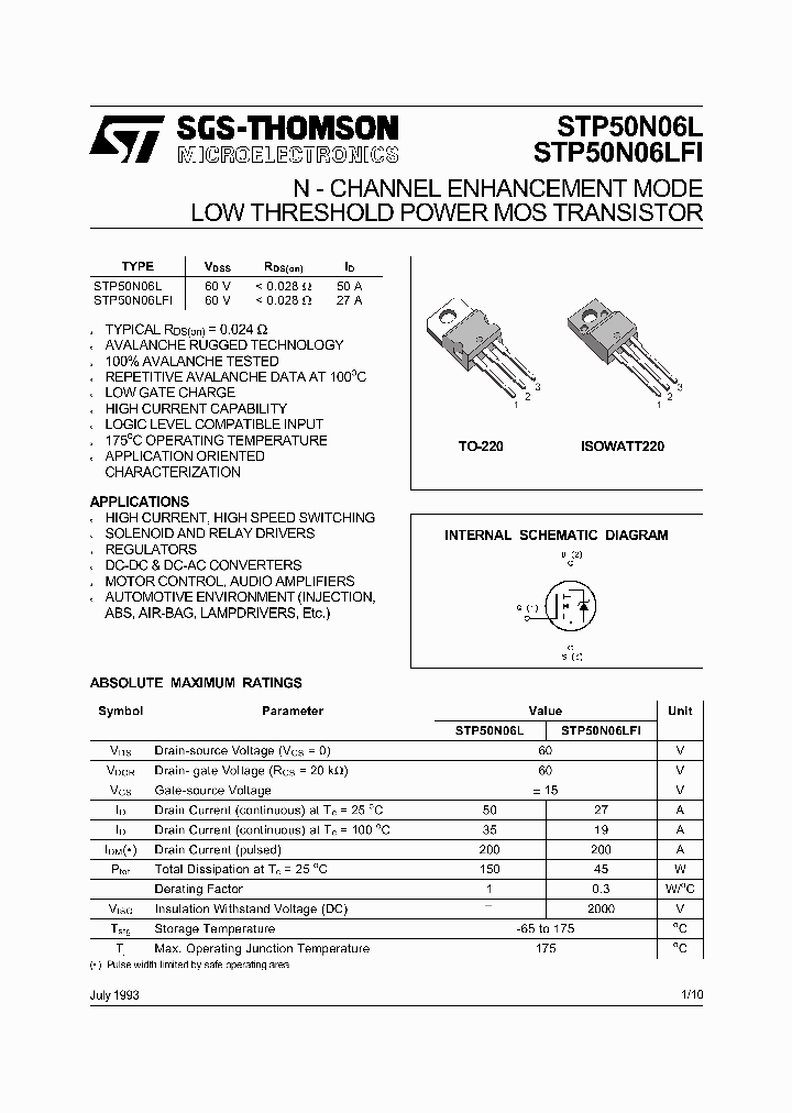 STP50N06L_5800203.PDF Datasheet