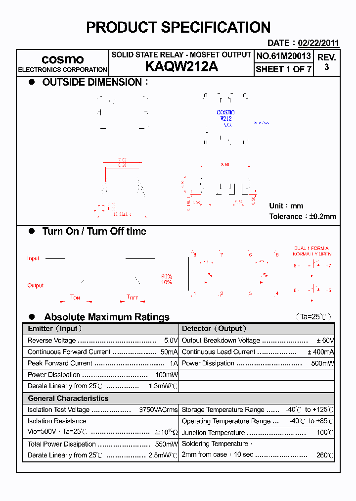 KAQW212A_5813100.PDF Datasheet