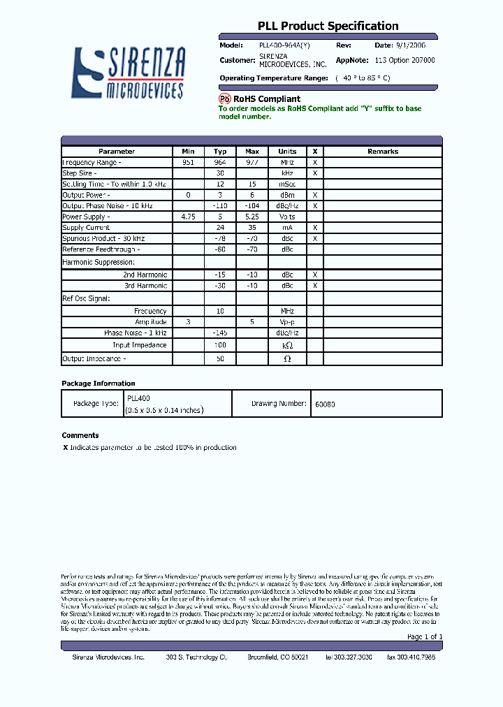 PLL400-964AY_5818813.PDF Datasheet