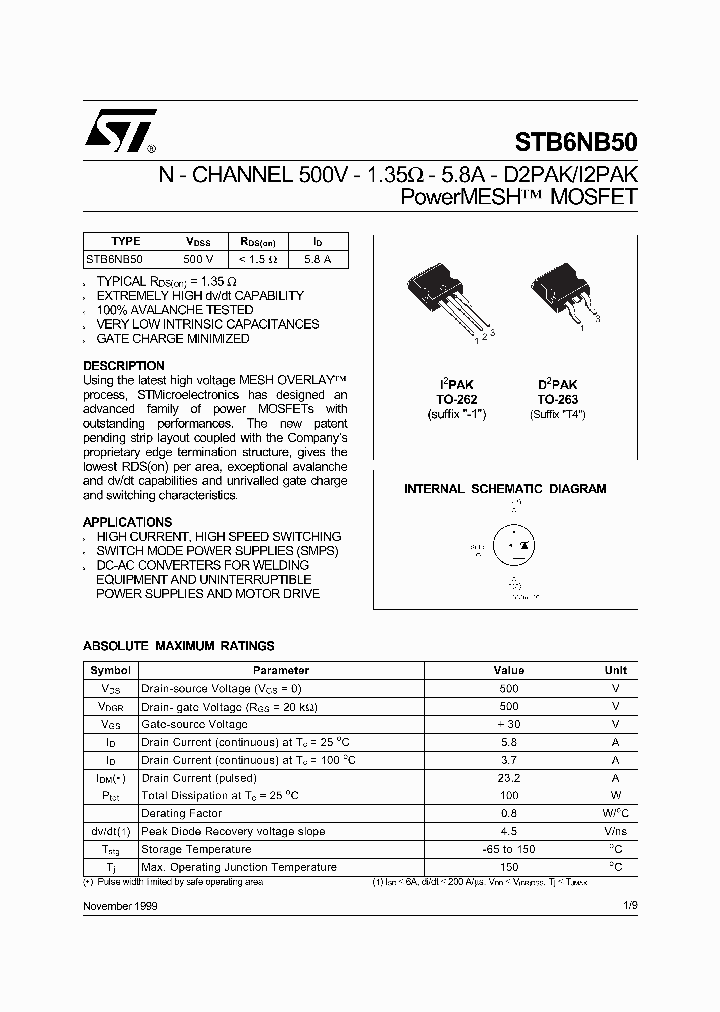 STB6NB50T4_5835819.PDF Datasheet