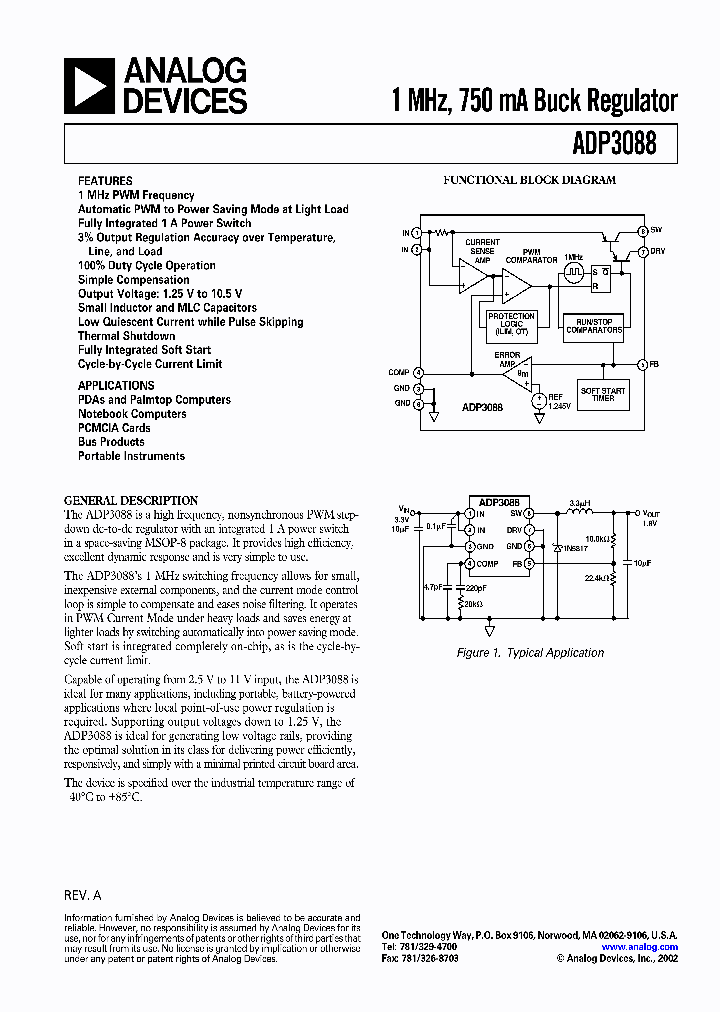 ADP3088_5850060.PDF Datasheet