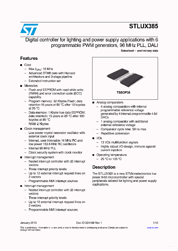 STLUX385_5866703.PDF Datasheet