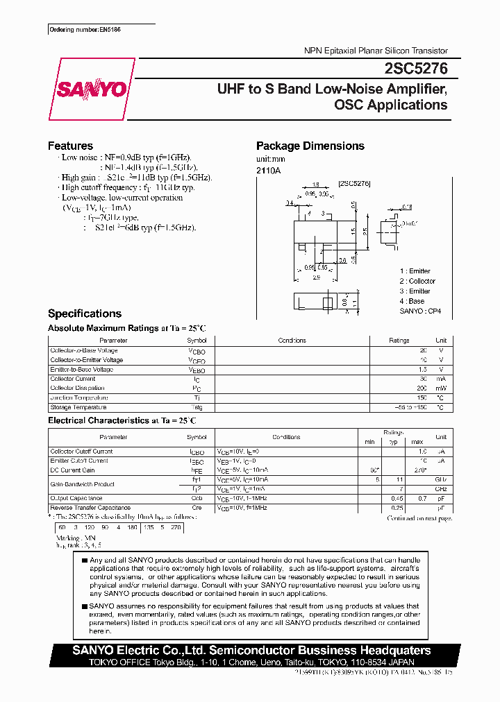 2SC5276_5882323.PDF Datasheet