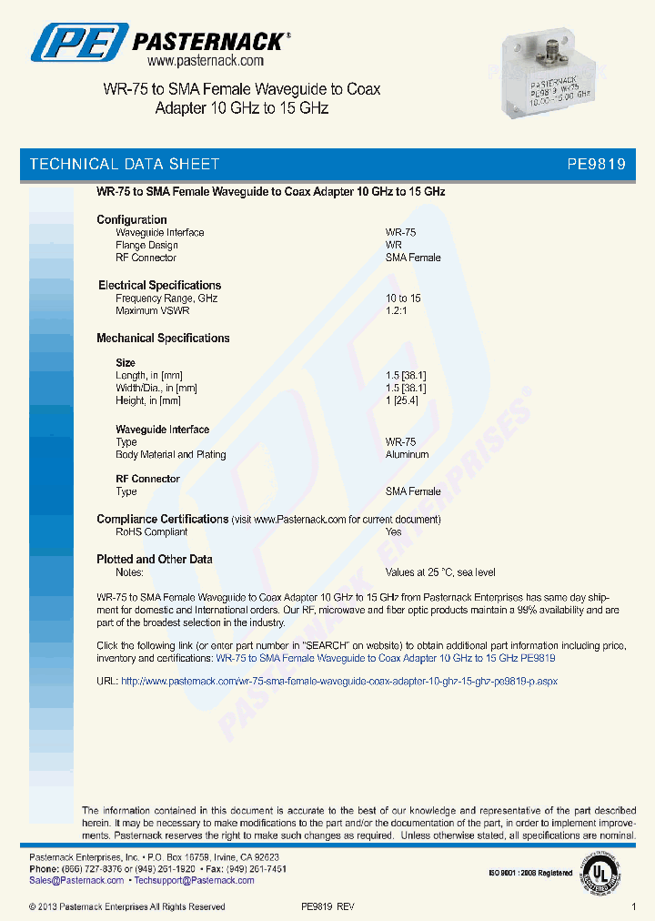 PE9819_5923068.PDF Datasheet