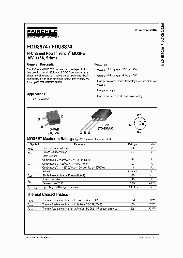 FDD8874_5925274.PDF Datasheet