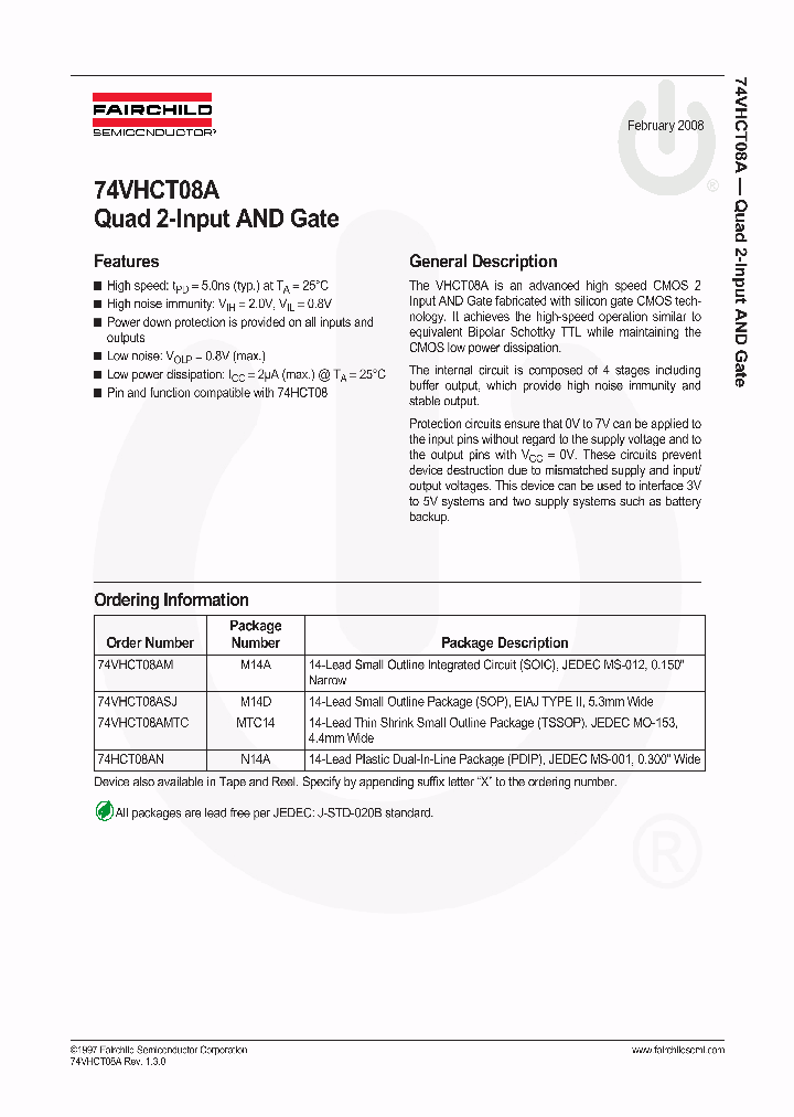 74VHCT08AMTC08_5934593.PDF Datasheet